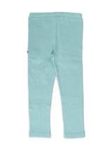 Nino Bambino 100% Organic Cotton Fleece Aqua blue Track Pant/ Legging for Boys