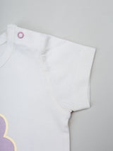 Nino Bambino 100% Organic Cotton Floral Print Top And Bottom Sets For Baby Girls