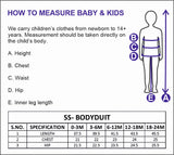 Nino Bambino 100% Organic Cotton Short Sleeve Lap Shoulder Onesie Dress For Baby Girls