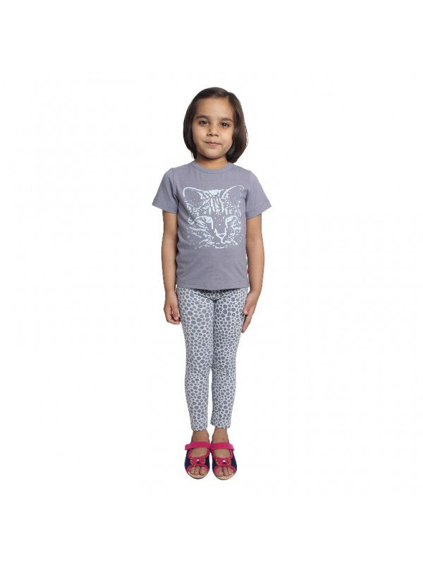 100% Organic Cotton T Shirt With Leggings