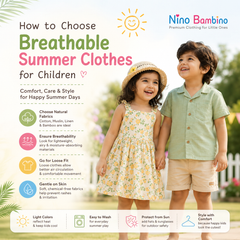 How to Choose Breathable Summer Clothes for Children