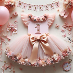 First Birthday Elegance: Adorable Dresses for Your Little Princess by Nino Bambino