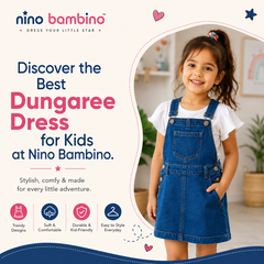 Discover the Best Dungaree Dress for Kids at Nino Bambino.