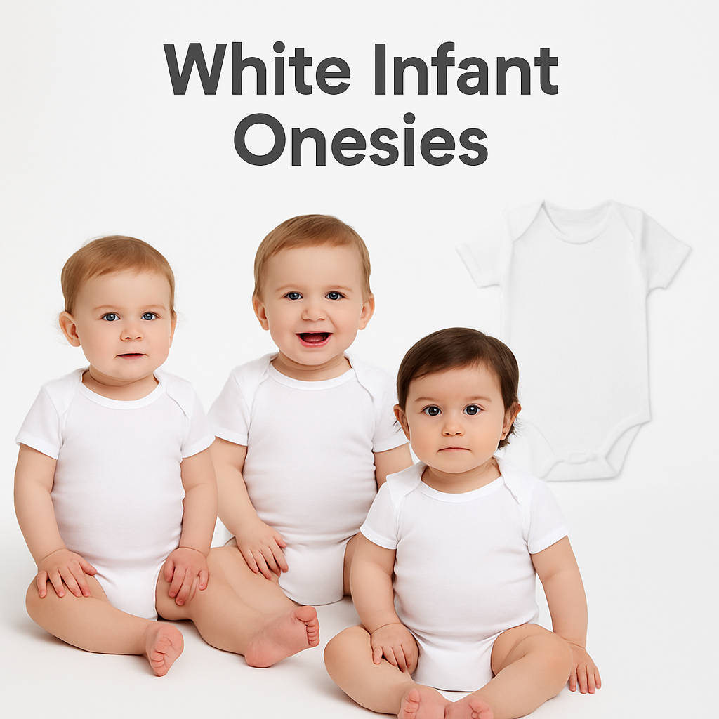 The Newborn Checklist: Why High-Quality White Infant Onesies Are a Must-Have (By Nino Bambino)