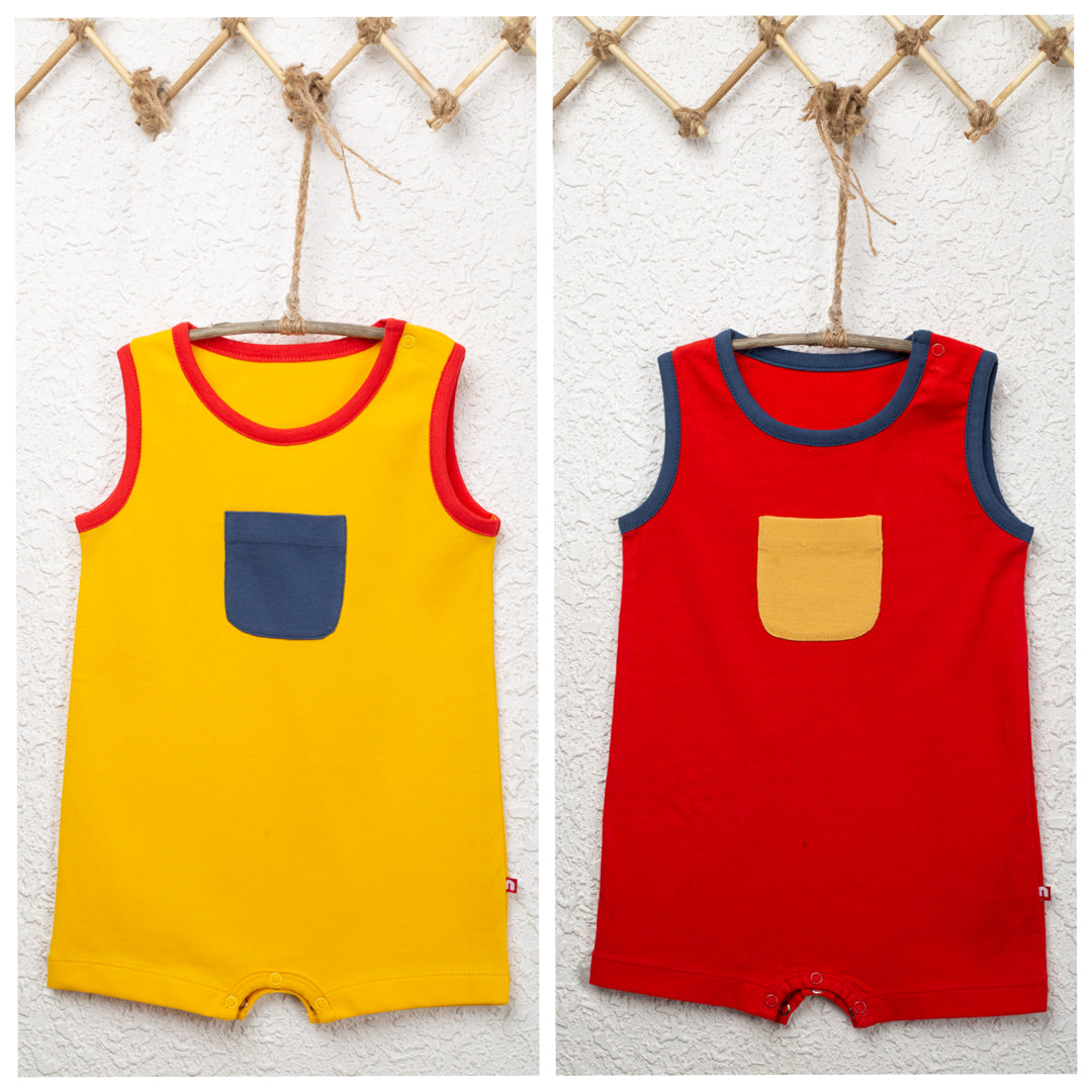 Stay Comfortable and Stylish with These Adorable Baby Organic Cotton Rompers!