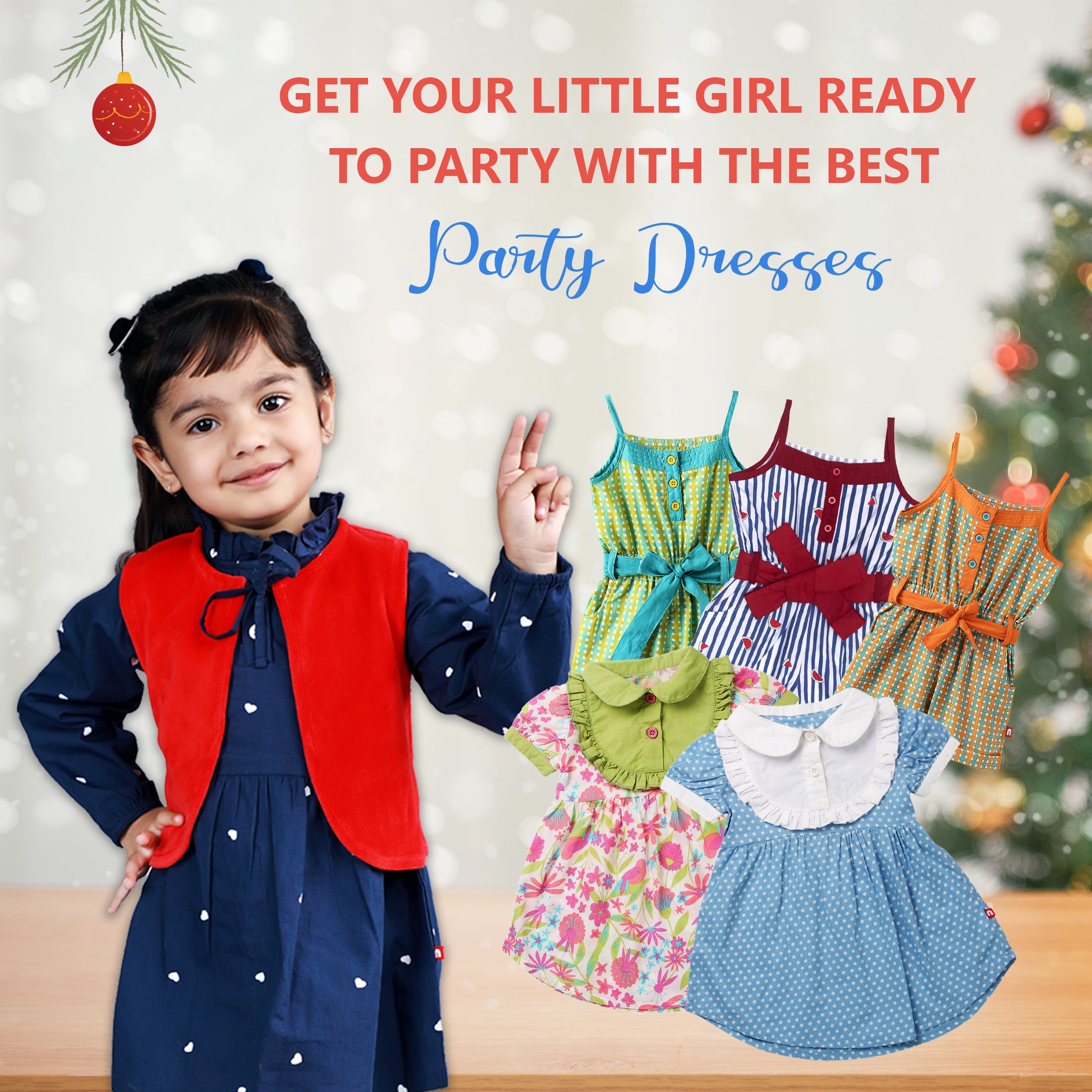 GET YOUR LITTLE GIRL READY TO PARTY WITH THE BEST PARTY DRESSES