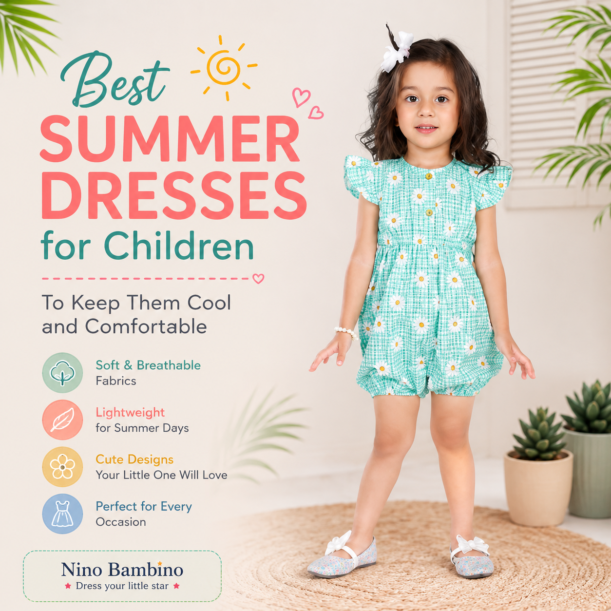 Best Summer Dresses for Children to Keep Them Cool and Comfortable