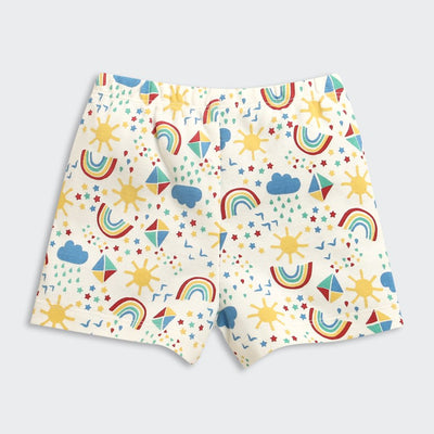 Nino Bambino 100% Organic Cotton Printed Shirt With Short Set For Kid Boy