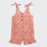 Nino Bambino 100% Oraganic Cotton Sleeveless Jumpsuit For Baby Girl