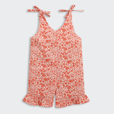 Nino Bambino 100% Oraganic Cotton Sleeveless Jumpsuit For Baby Girl