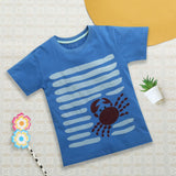 Nino Bambino Short Sleeve Blue T-shirts For Boys