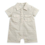 Nino Bambino 100% Organic Cotton Romper For Baby Boy