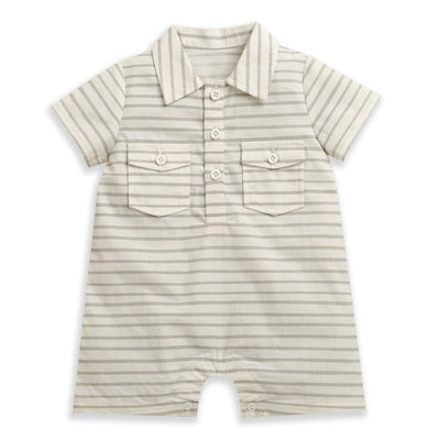Nino Bambino 100% Organic Cotton Romper For Baby Boy