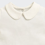 Nino Bambino 100% Organic Cotton Solid T-Shirt With Dungaree Set For Kid Boy