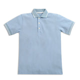 Nino Bambino Short Sleeve Sky Blue Polo Neck T-shirts For Boys