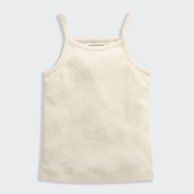 Nino Bambino 100% Oraganic Cotton Solid Strap Assorted Camisole For Baby Girl-Pack Of 2