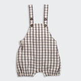 Nino Bambino 100% Organic Cotton Solid T-Shirt With Dungaree Set For Kid Boy