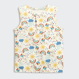 Nino Bambino 100% Organic Cotton Printed Shirt With Short Set For Kid Boy