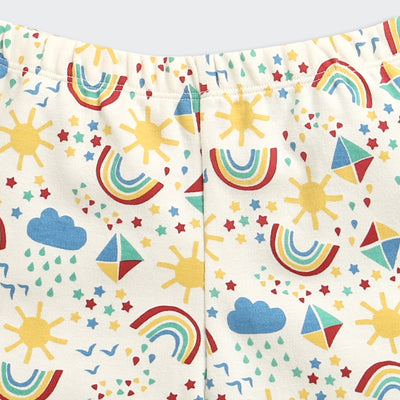 Nino Bambino 100% Organic Cotton Printed Shirt With Short Set For Kid Boy