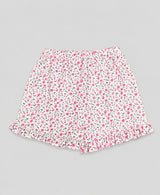 Nino Bambino 100% Organic Cotton Printed Dress With Bloomer For Baby Girl