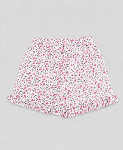 Nino Bambino 100% Organic Cotton Printed Dress With Bloomer For Baby Girl