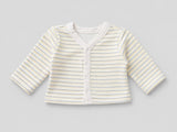 Nino Bambino 100% Organic Cotton White & Yellow Print Essentials Set Pack Of 4 For Baby.