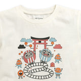Nino Bambino Short Sleeve White T-shirts For Boys
