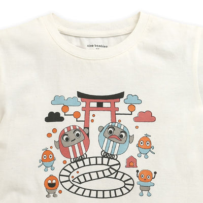 Nino Bambino Short Sleeve White T-shirts For Boys