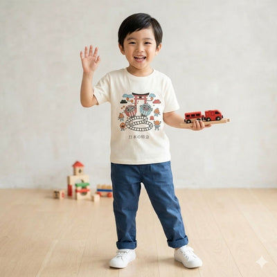 Nino Bambino Short Sleeve White T-shirts For Boys