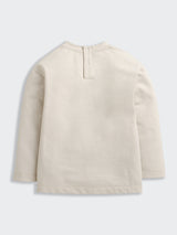 Nino Bambino Organic Cotton Full Sleeves Sweatshirt With Pajama Set For Baby