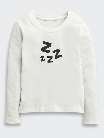 Nino Bambino Organic Cotton Full Sleeves T-shirt With Pajama Set For Baby