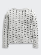 Nino Bambino Organic Cotton Full Sleeves T-shirt With Pajama Set For Baby