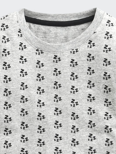 Nino Bambino Organic Cotton Full Sleeves T-shirt With Pajama Set For Baby