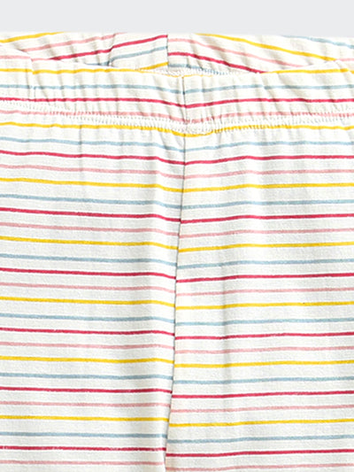 Nino Bambino Organic Cotton Full Sleeves T-shirt With Pajama Set For Baby