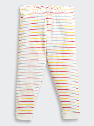 Nino Bambino Organic Cotton Full Sleeves T-shirt With Pajama Set For Baby