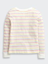 Nino Bambino Organic Cotton Full Sleeves T-shirt With Pajama Set For Baby