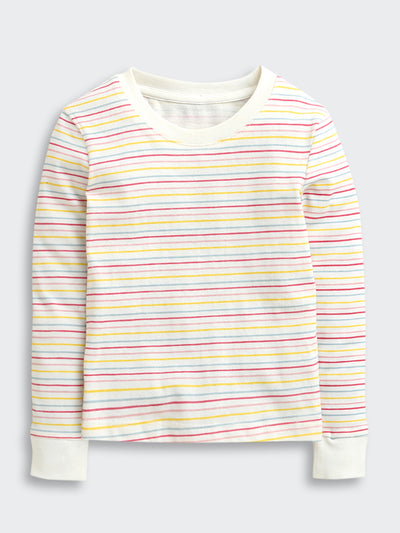 Nino Bambino Organic Cotton Full Sleeves T-shirt With Pajama Set For Baby