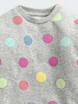 Nino Bambino Organic Cotton Full Sleeves Sweatshirt With Pajama Set For Baby