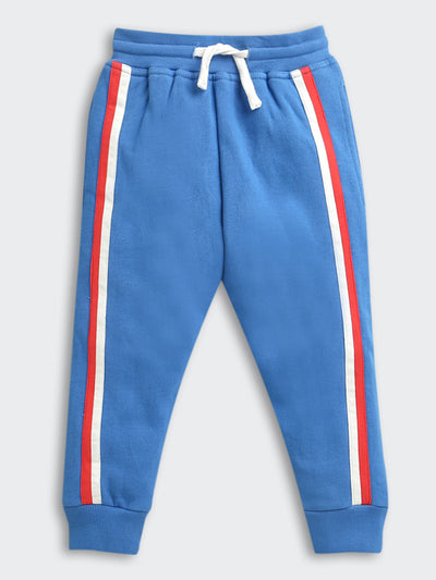 Nino Bambino Organic Cotton Full Sleeves Hoodie Sweatshirt With Pajama Set For Baby