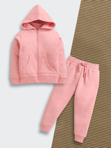 Nino Bambino Organic Cotton Full Sleeves Hoodie Sweatshirt With Pajama Set For Baby