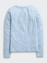 Nino Bambino Organic Cotton Full Sleeves T-sirt With Pajama Set For Baby