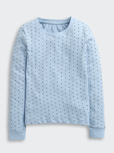 Nino Bambino Organic Cotton Full Sleeves T-sirt With Pajama Set For Baby