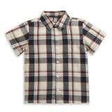 Nino Bambino Organic Cotton Short Sleeve Multicolor Shirts For Boys