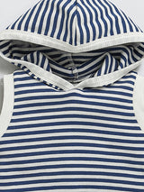 Blue Hooded Neck Top and Bottom Set For Boy |Clothing Set | Summer Wear Co-Ord Set
