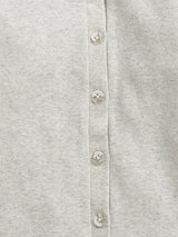 Nino Bambino Long Sleeve Grey Stripped Sweatshirt For Girls