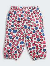 Nino Bambino Organic Cotton Full Sleeves Sweatshirt & Pajama With Hair Band Set For Baby