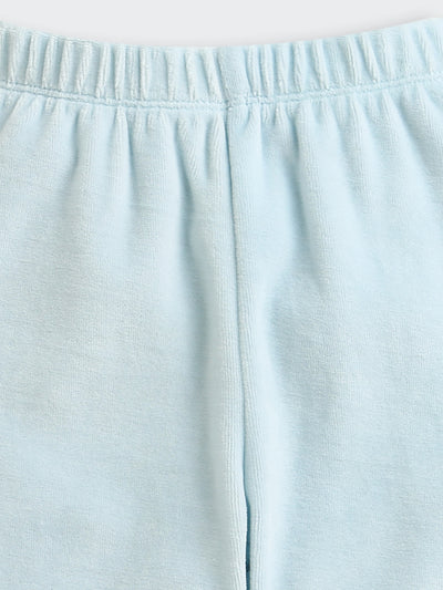 Nino Bambino Organic Cotton Full Sleeves Hoodie Sweatshirt With Pajama Set For Baby