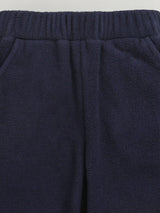 Nino Bambino Polar Fleece Full Sleeves Sweatshirt With Pajama Set For Baby