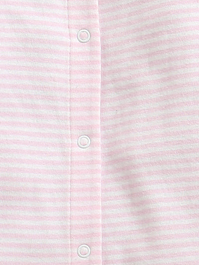 Nino bambino 100% Organic Cotton Full Sleeves Collar Romper For Baby