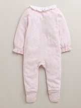 Nino bambino 100% Organic Cotton Full Sleeves Collar Romper For Baby